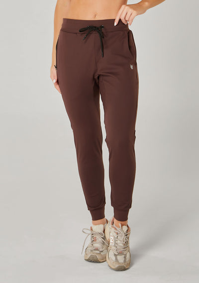 Calça Slim Athleisure Feminino - Brown