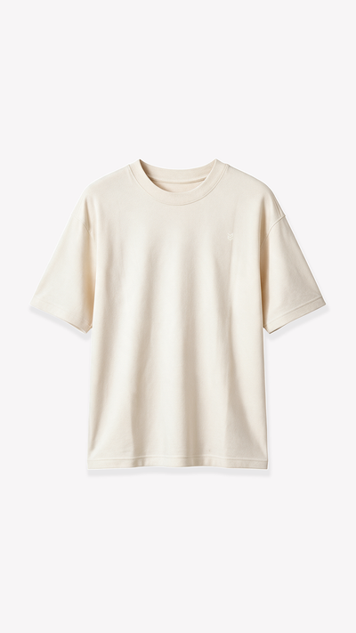 Camiseta Oversized Army Stoned - Off White