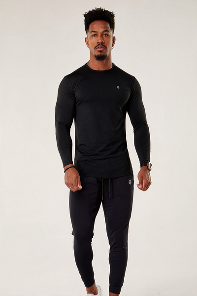 Camiseta Manga Longa Athleisure - Preto