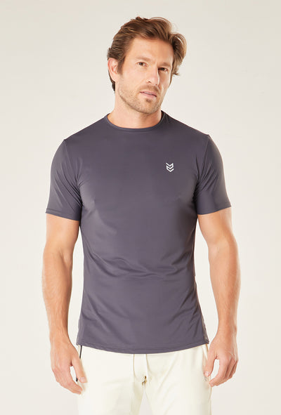 Camiseta Dry Fit Athleisure Chumbo