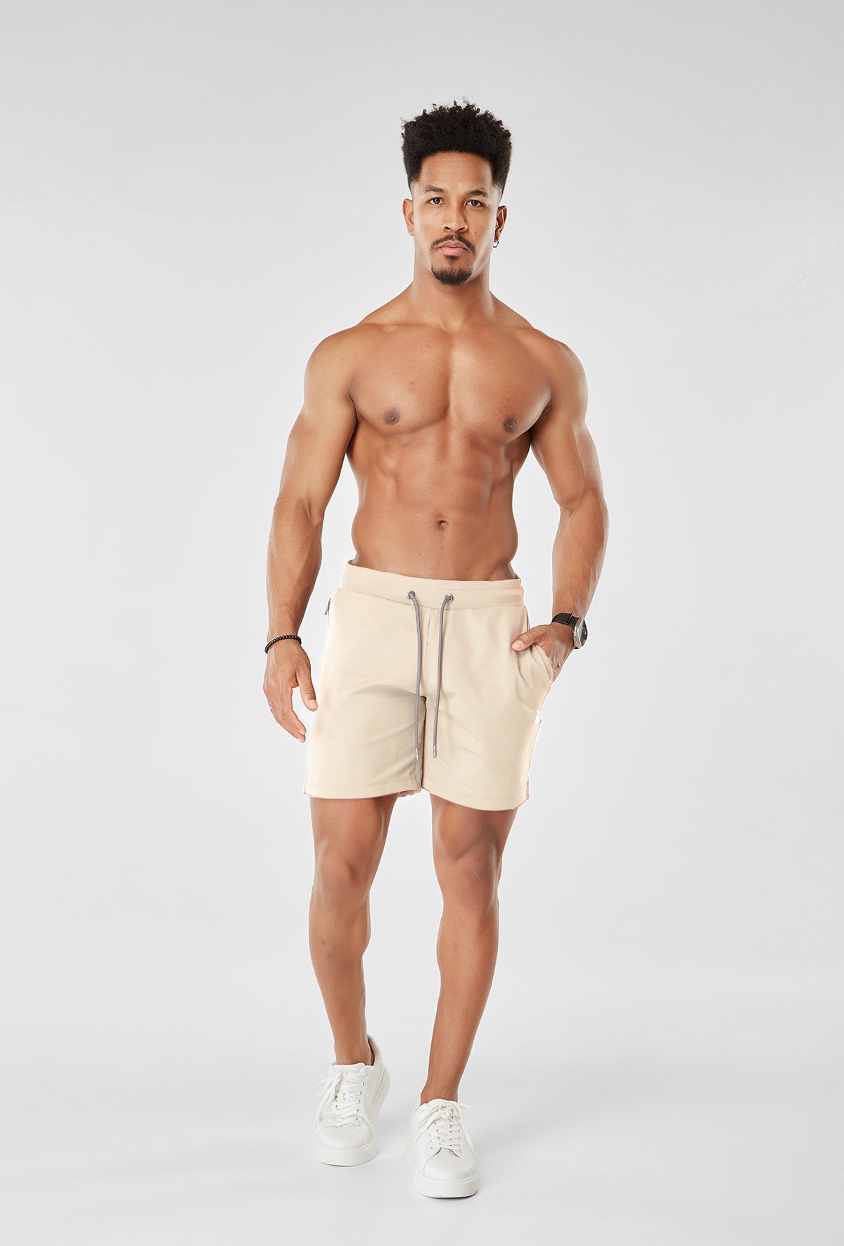 Shorts Jogging Reflective - Areia