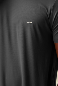 Camiseta Army Tech - Chumbo