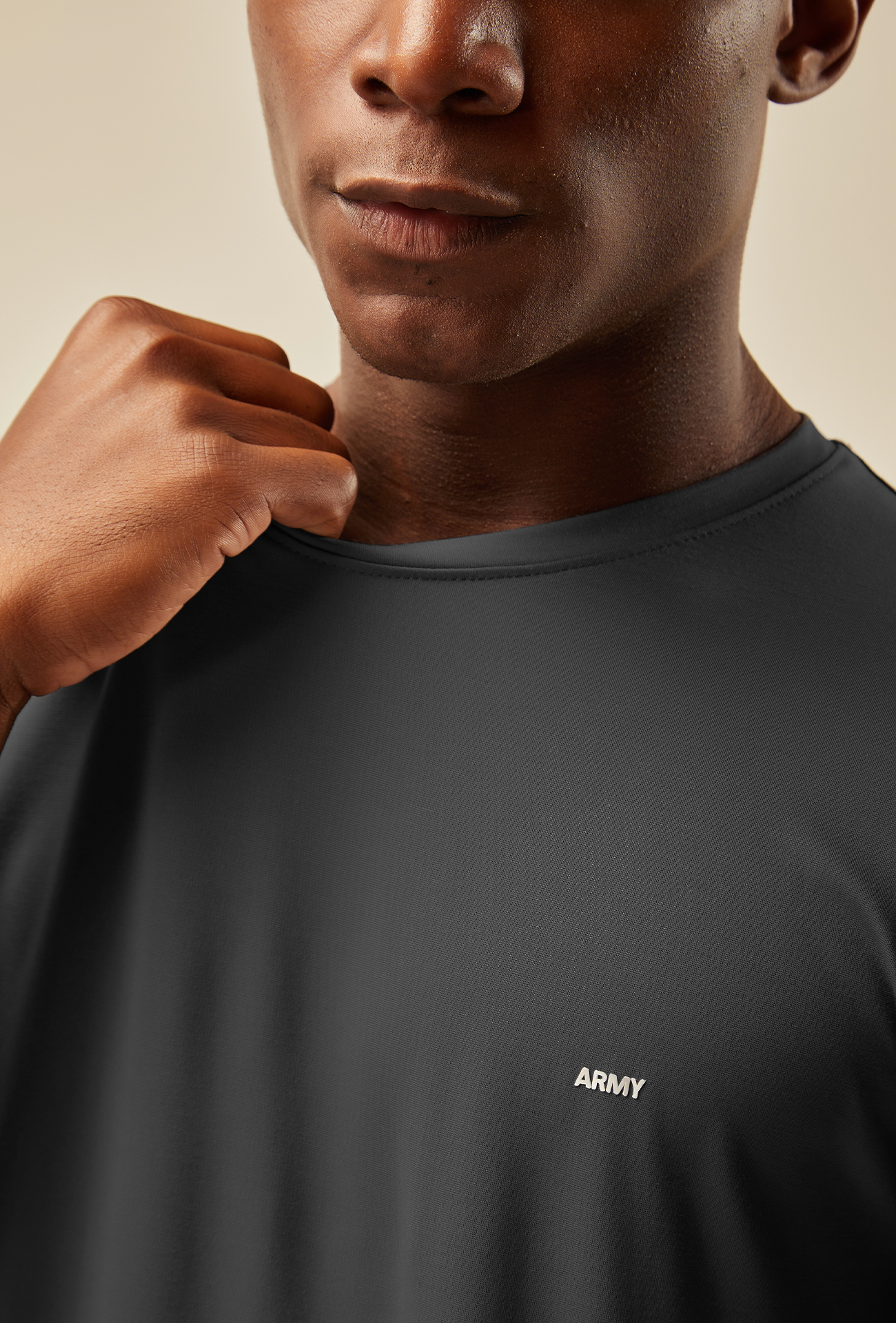 Camiseta Army Tech - Chumbo