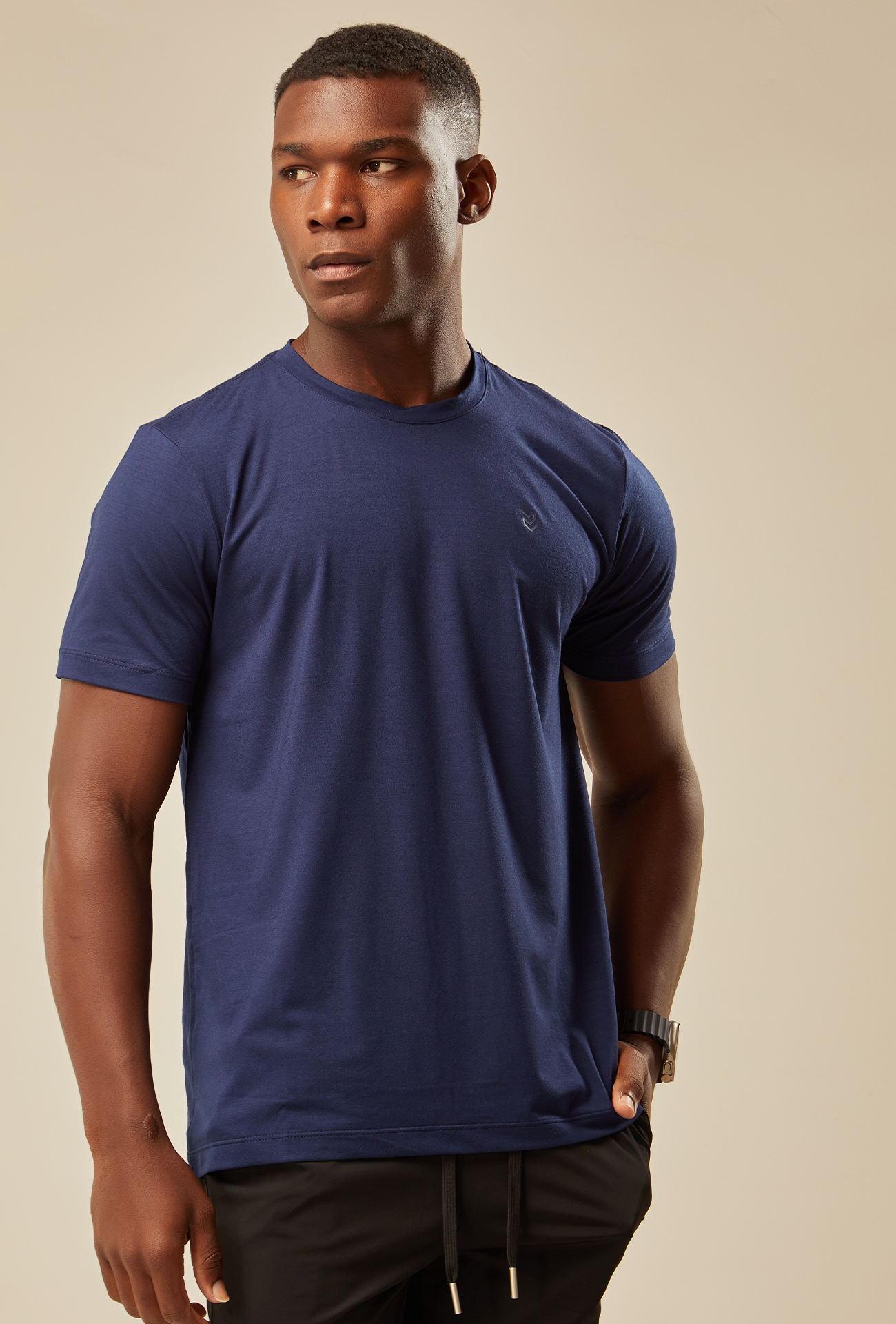Camiseta Tech Modal Winter - Marinho