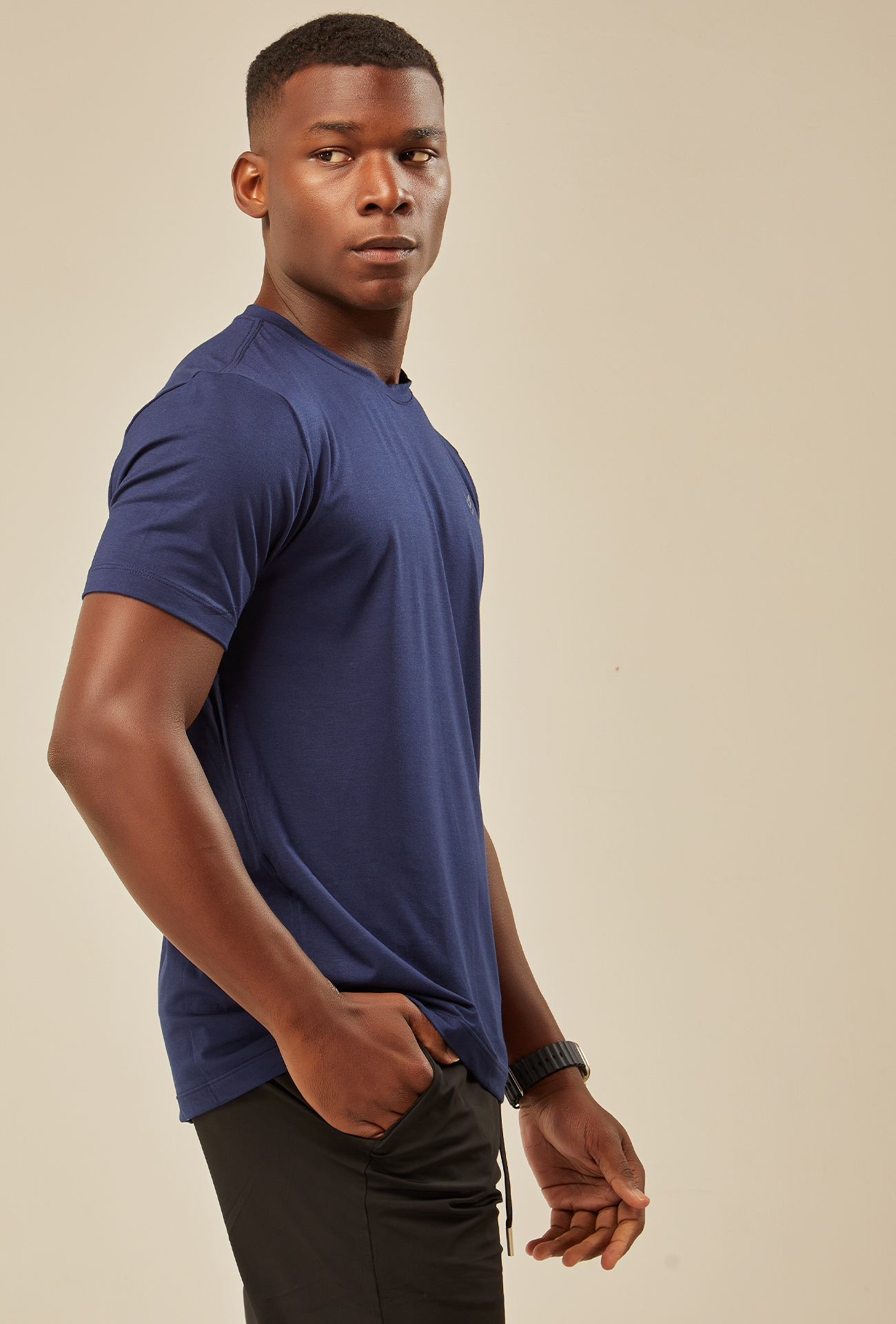 Camiseta Tech Modal Winter - Marinho