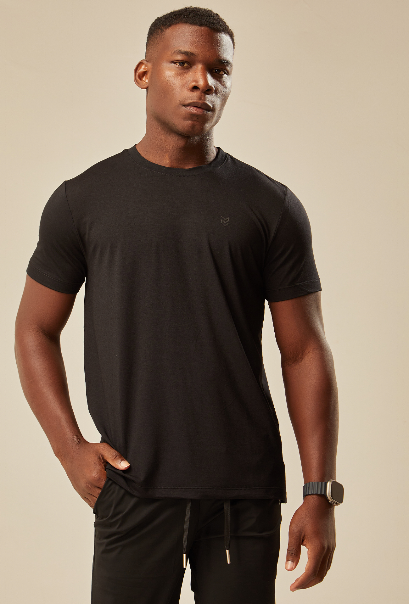 Camiseta Tech Modal Winter - Preto