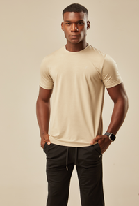 Camiseta Tech Modal Winter - Areia