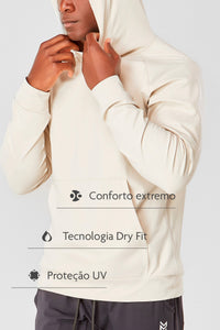 Blusão Eco Tech Minimalist - Off White