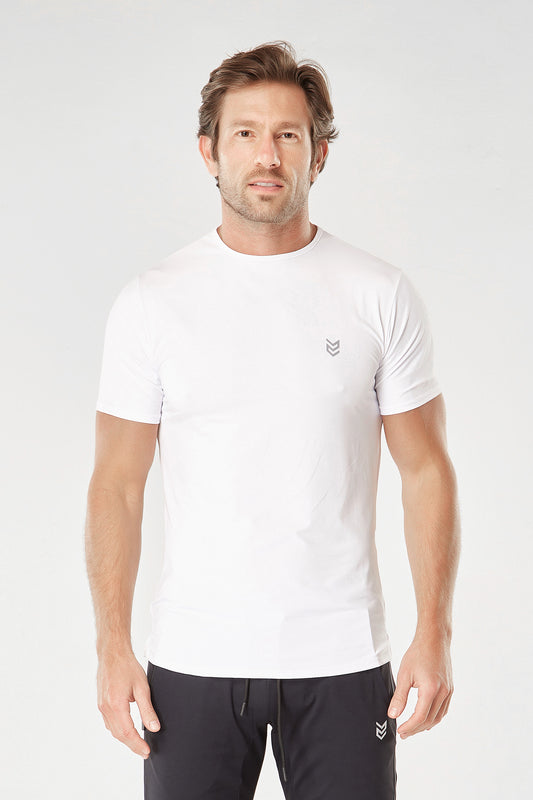 Camiseta Dry Fit Athleisure Branca 1280