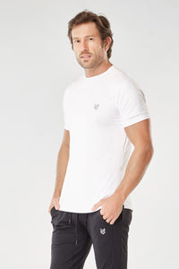 Camiseta Dry Fit Athleisure Branca