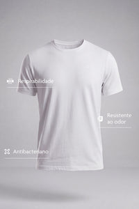 Camiseta Tech Modal Army - Branco