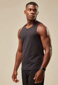 Regata Canelada Dry Fit - Preto