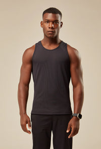 Regata Canelada Dry Fit - Preto