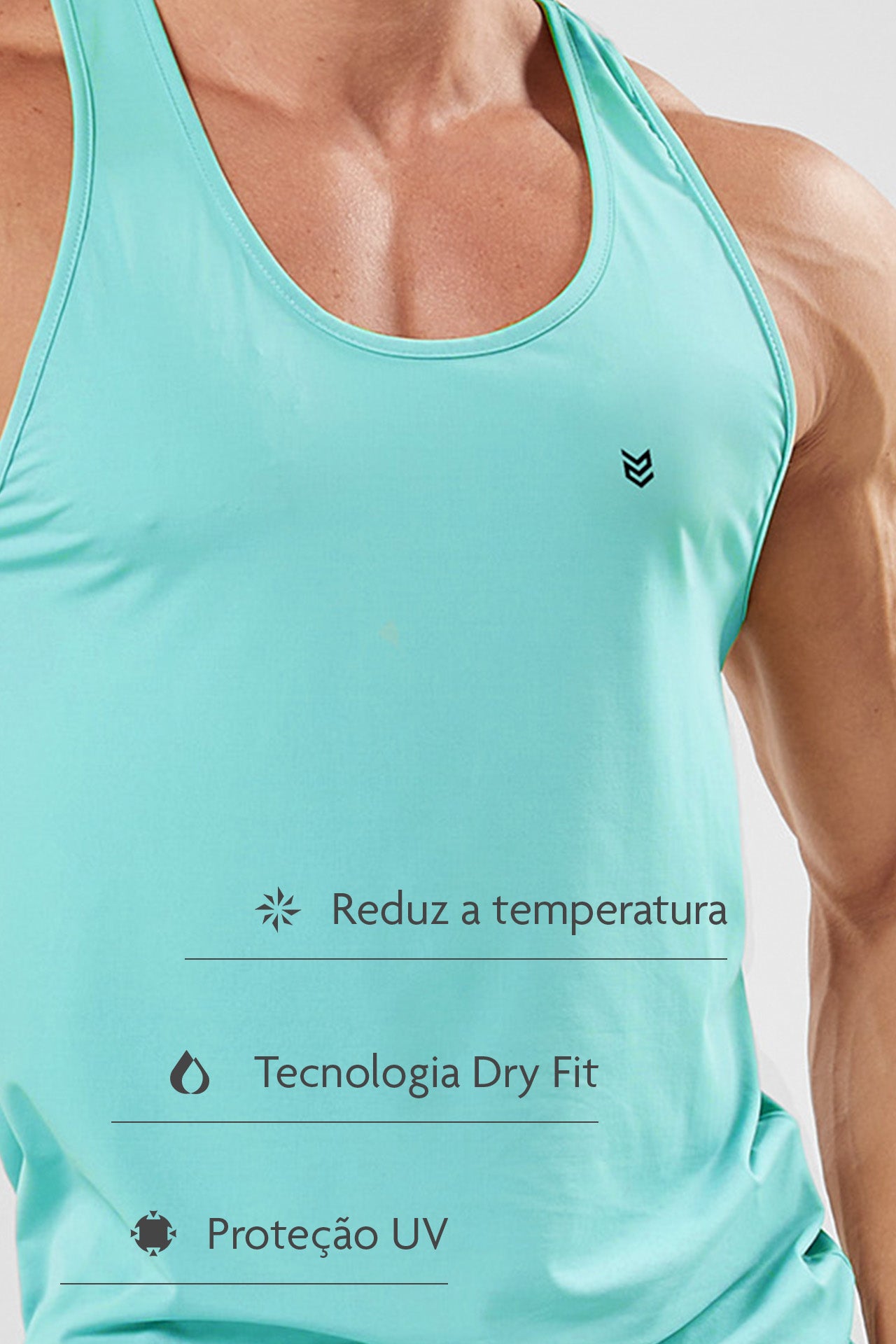 Regata Dry Nadador Reflective - Acqua