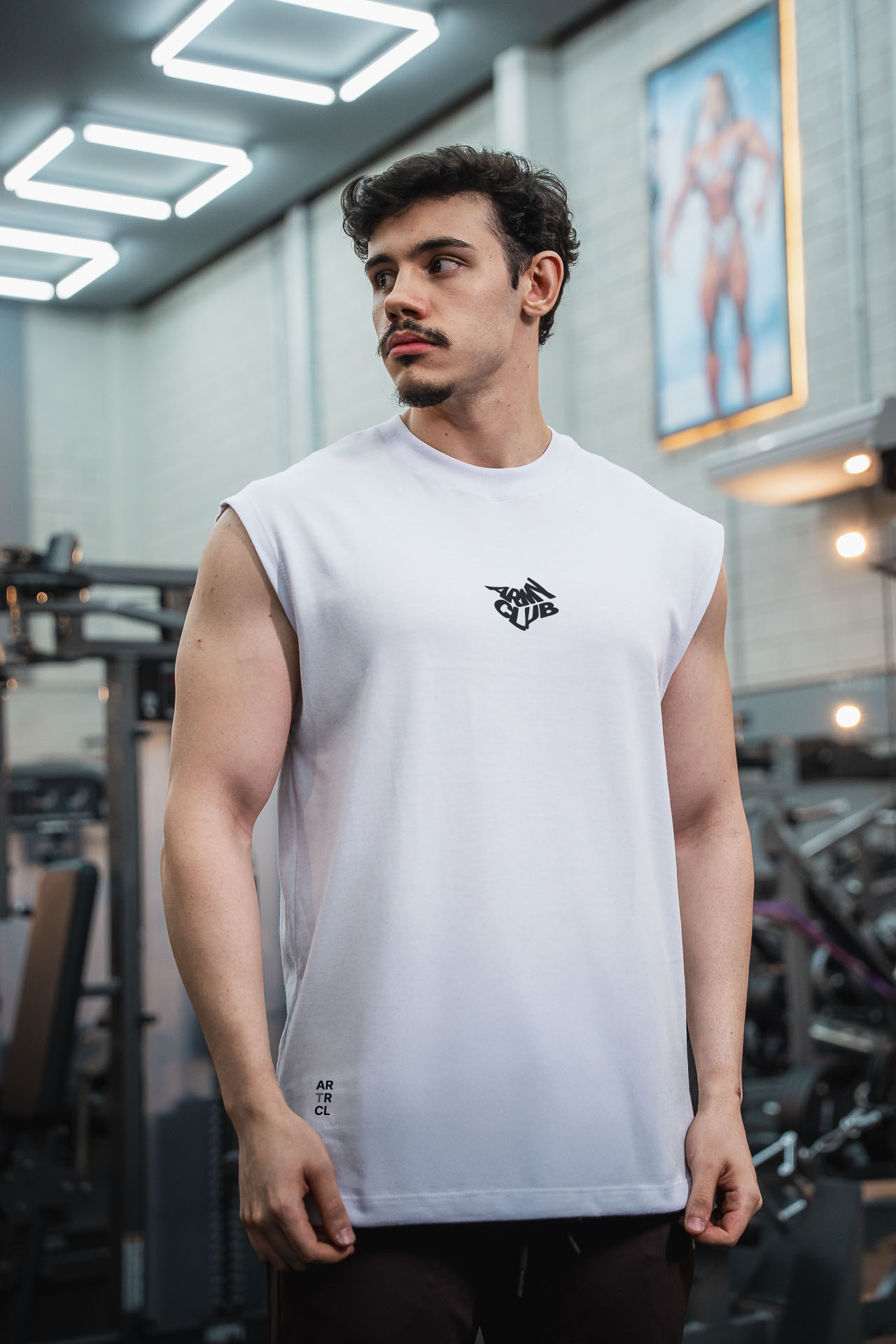 Regata Oversized Army Club - Branco