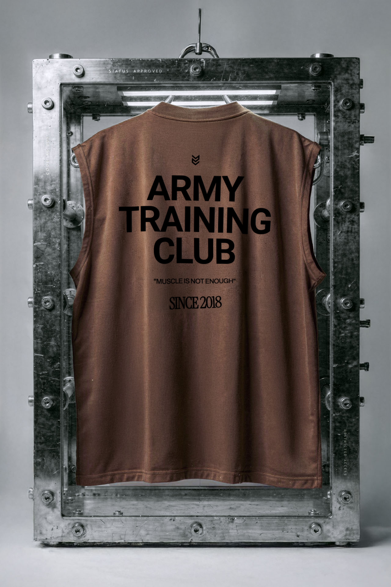 Regata Oversized Army Club - Marrom
