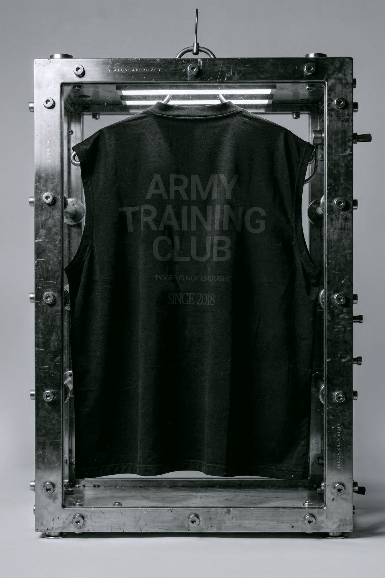 Regata Oversized Army Club - Preto