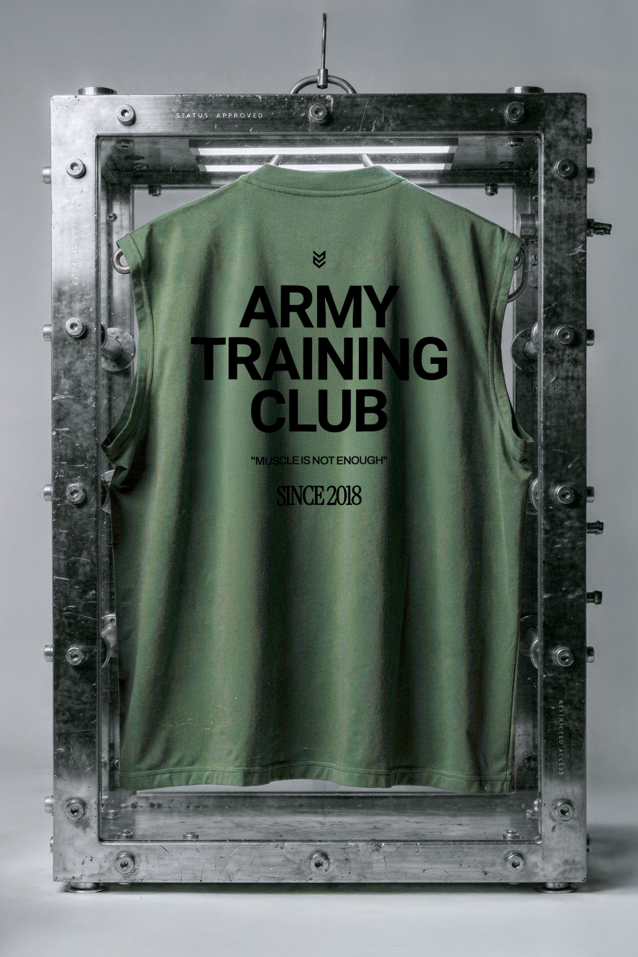 Regata Oversized Army Club - Verde