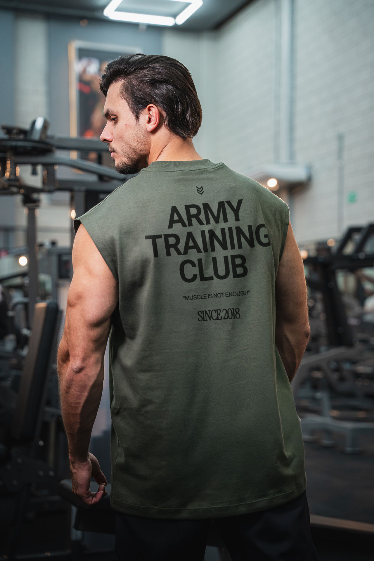 Regata Oversized Army Club - Verde