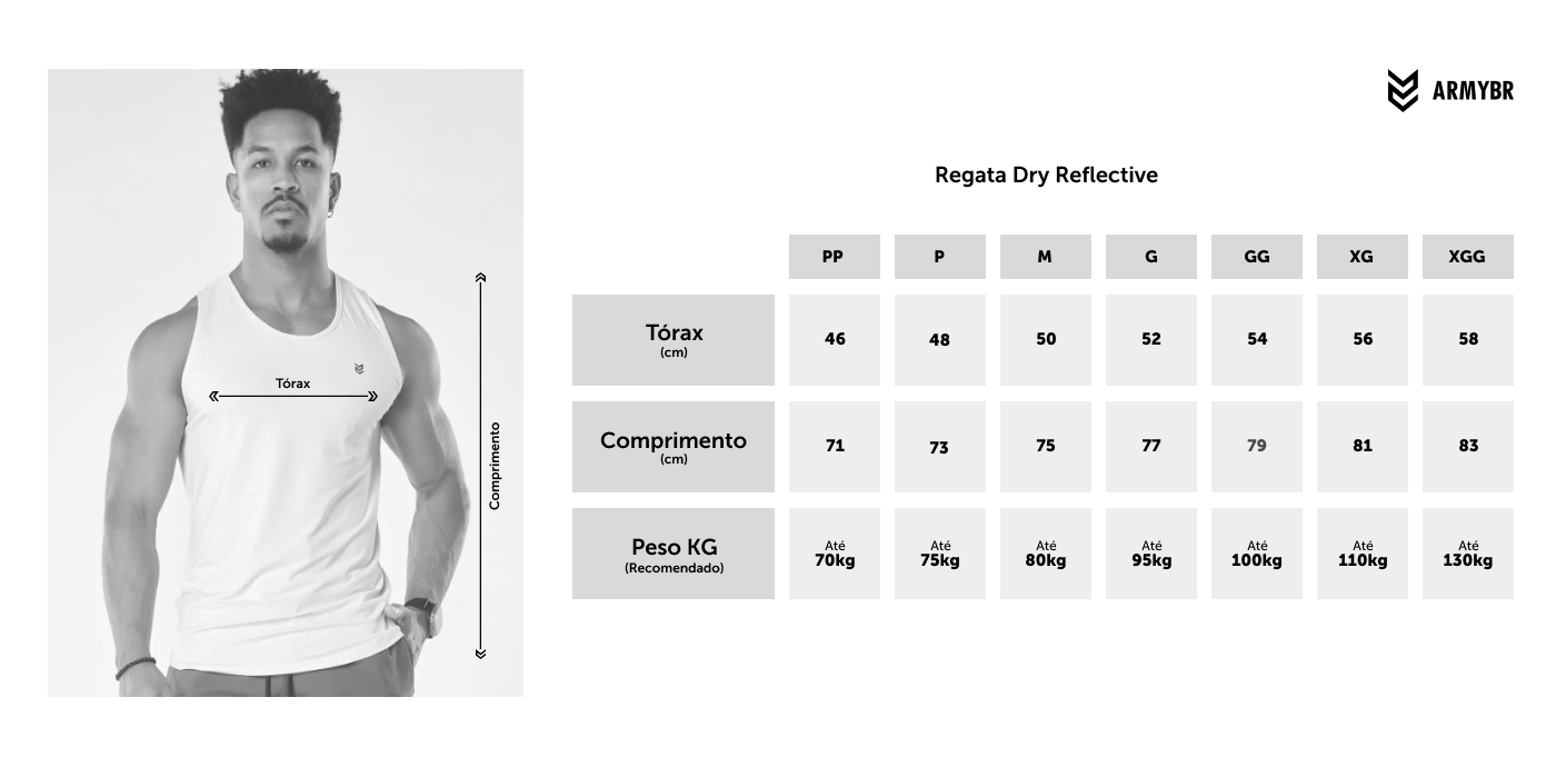 Regata Dry Nadador Reflective - Preto