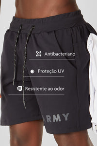 Shorts Eco Tech Jogger - Preto