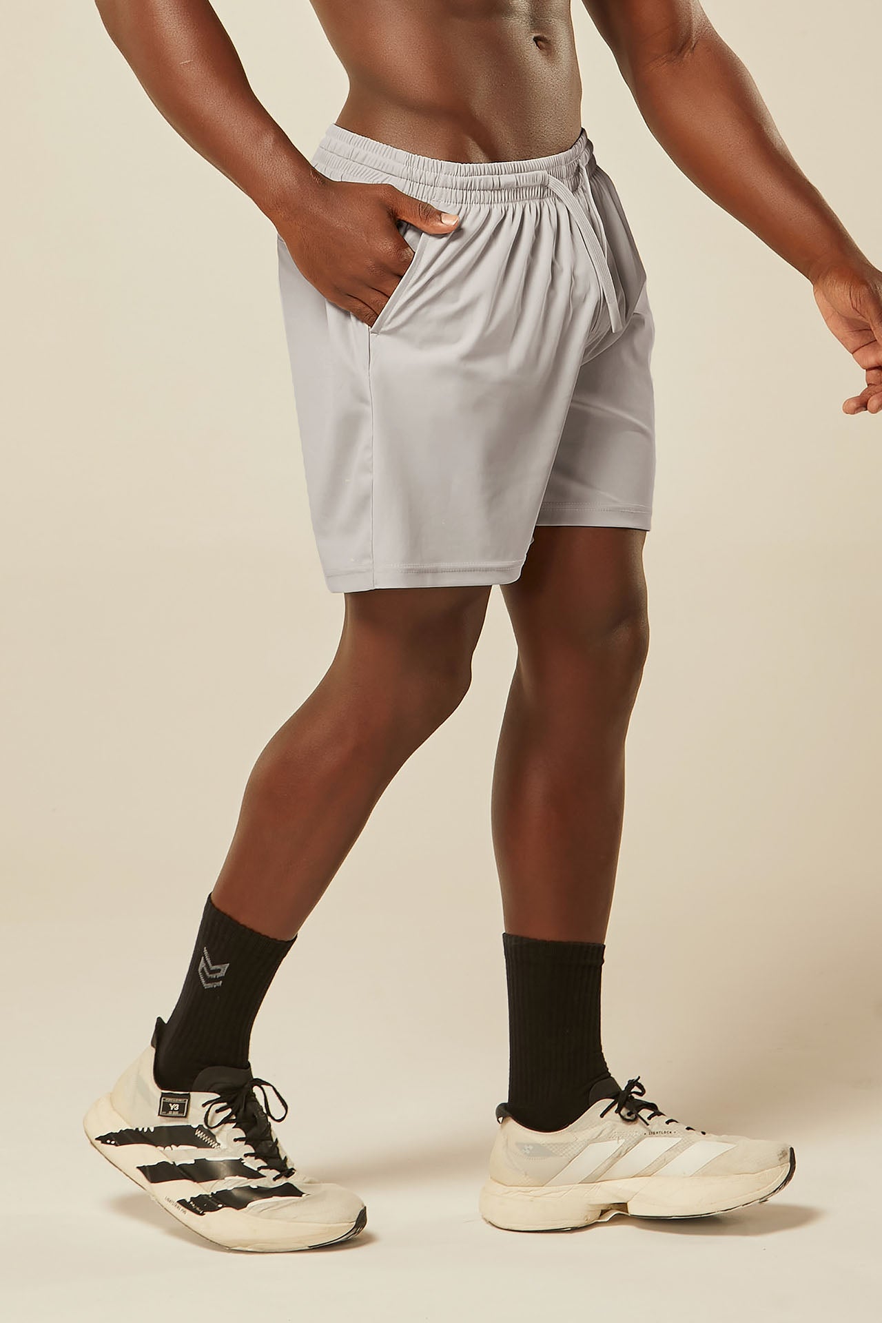 Short Army Sporty - Cinza