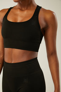 Top Seamless Adaptive - Preto