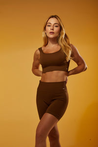 Kit Army Seamless Rib Essential Marrom