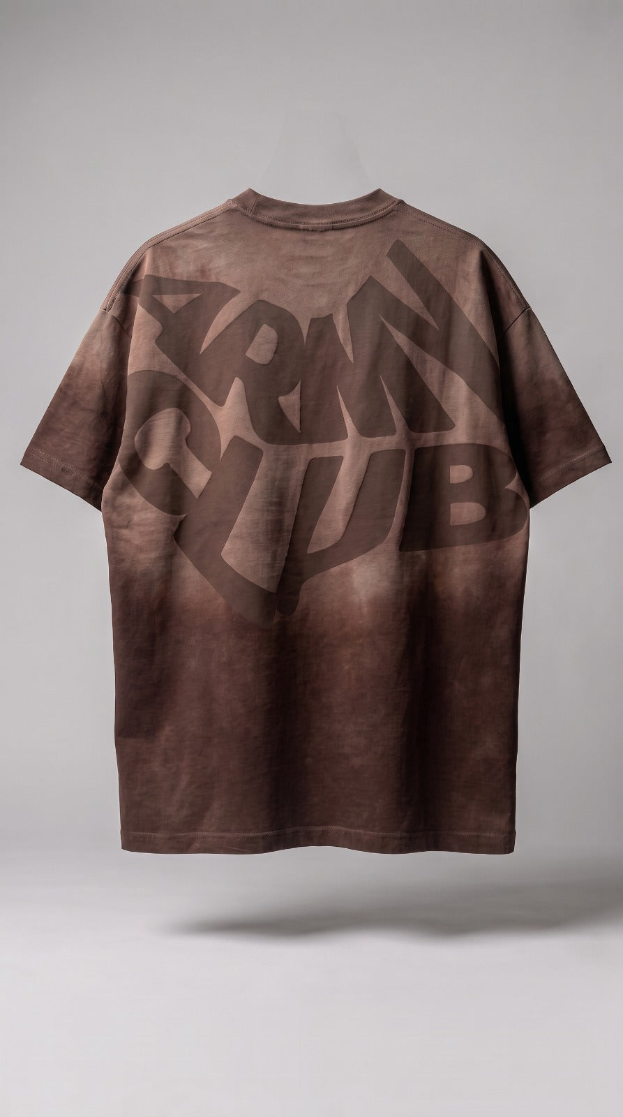Camiseta Oversized Army Club - Marrom