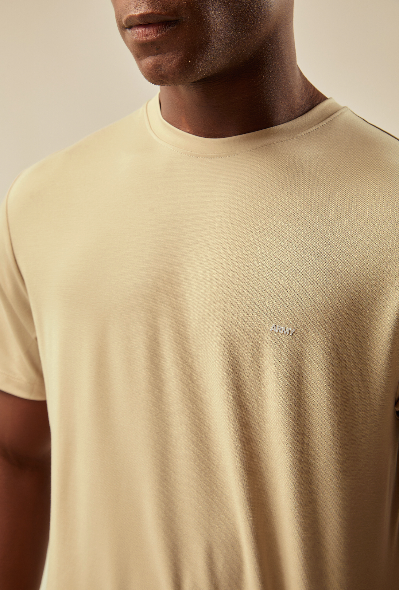 Camiseta Army Tech - Areia