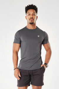 Camiseta Dry Fit Athleisure Chumbo