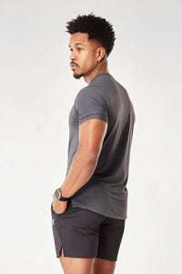 Camiseta Dry Fit Athleisure Chumbo