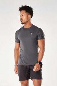 Camiseta Dry Fit Athleisure Chumbo