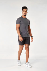 Camiseta Dry Fit Athleisure Chumbo