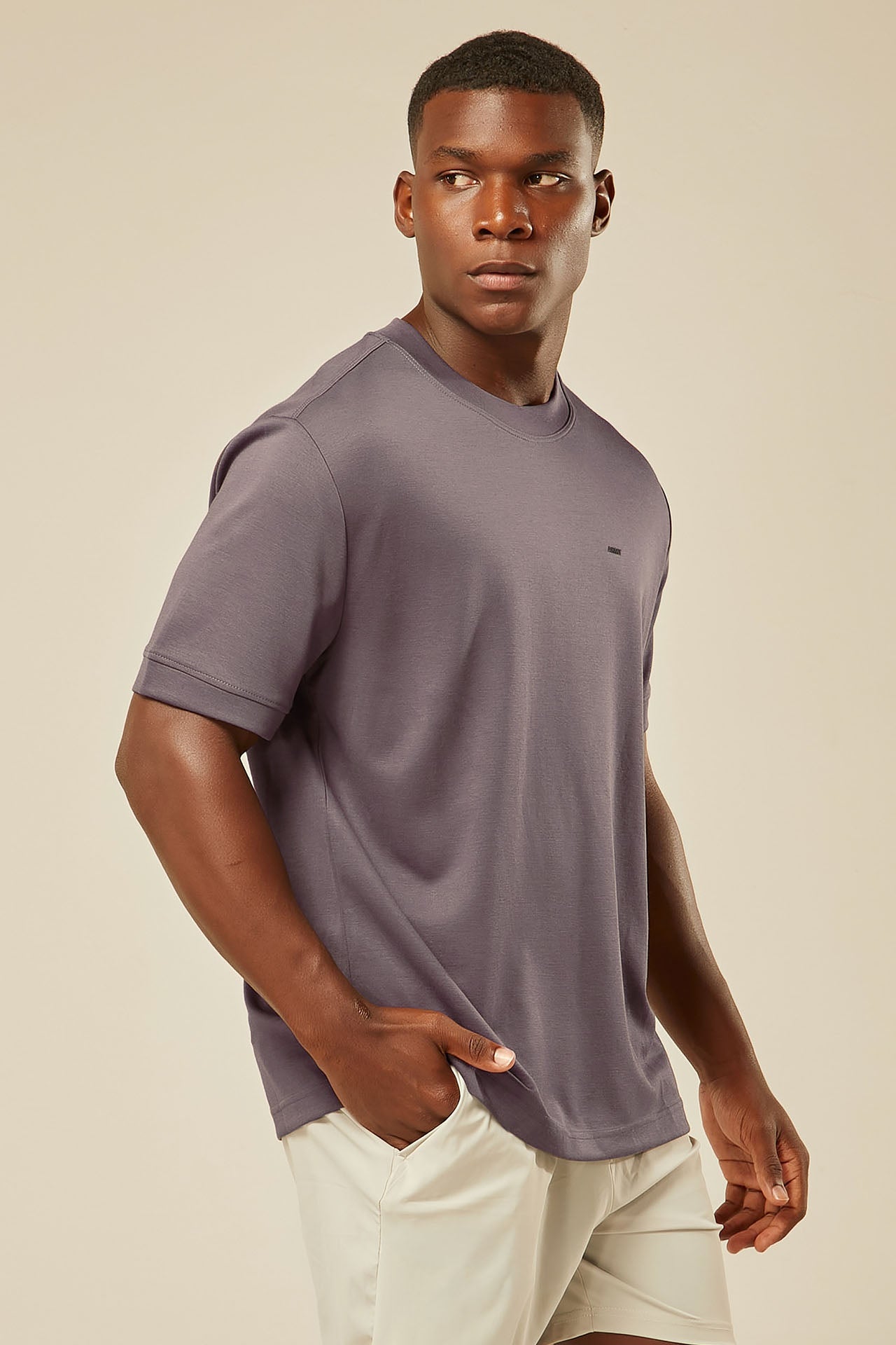 Camiseta Oversized Army Essential - Chumbo