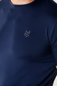 Camiseta Dry Fit Athleisure Marinho