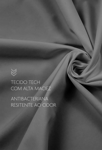 Cueca Active Poliamida - Cinza