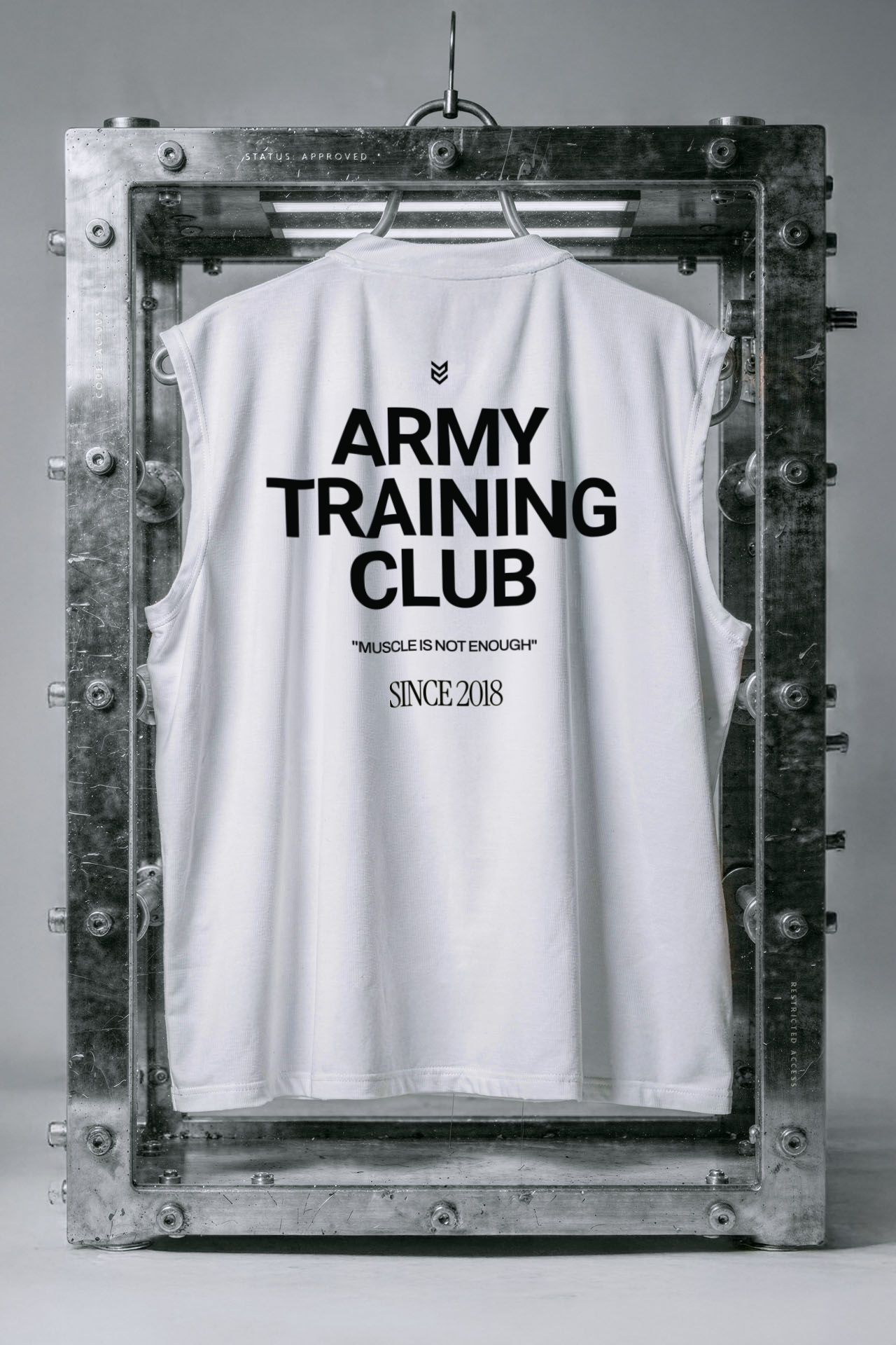 Regata Oversized Army Club - Branco