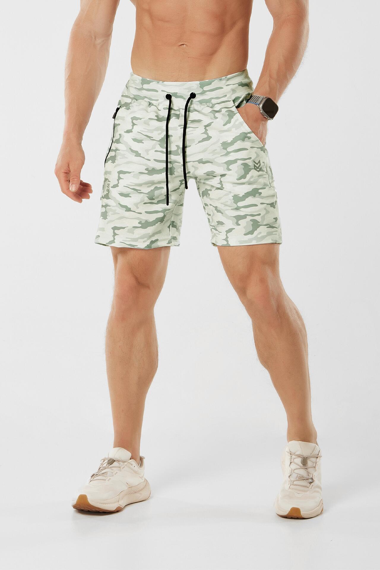 Light Green R Shorts Eco Tech Jogger Camo - Light Green – ArmyBR
