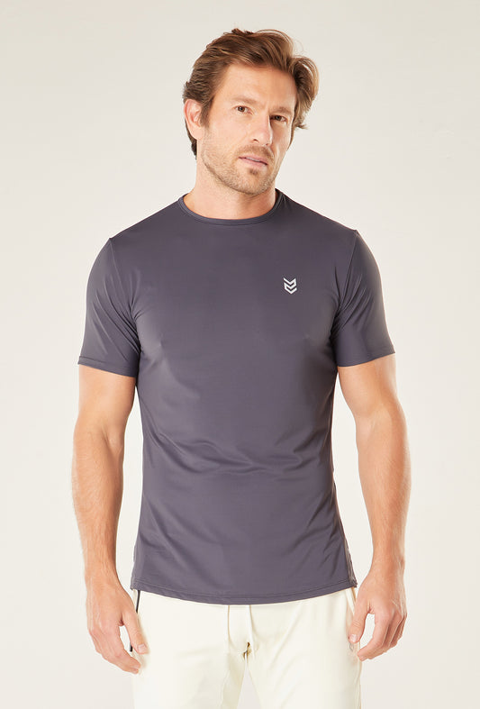Camiseta Dry Fit Athleisure Chumbo 1300